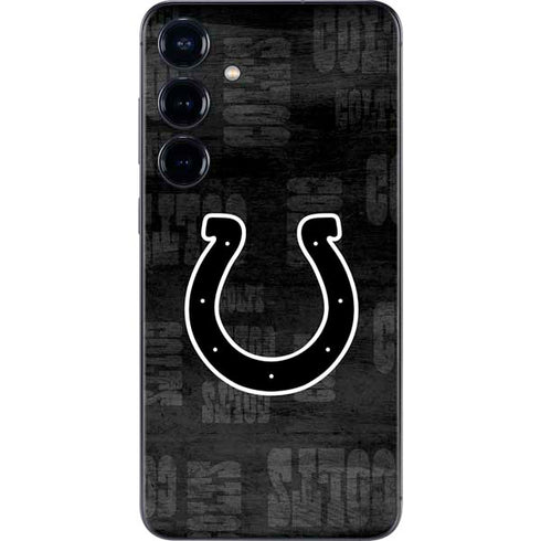 NFL Indianapolis Colts Black & White Galaxy A16 5G Skin