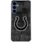 NFL Indianapolis Colts Black & White Galaxy A35 5G Clear Case