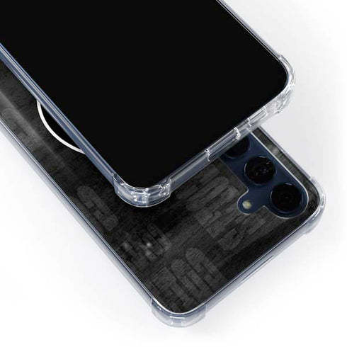 NFL Indianapolis Colts Black & White Galaxy A55 5G Clear Case