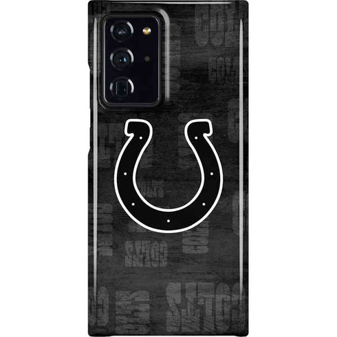NFL Indianapolis Colts Black & White Galaxy Cases
