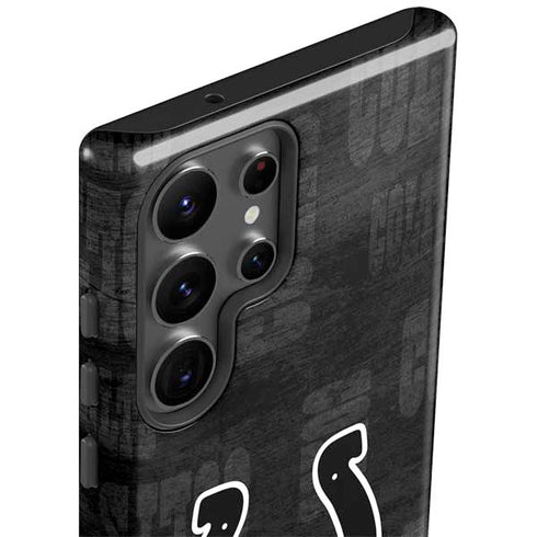 NFL Indianapolis Colts Black & White Galaxy S23 Ultra Pro Case