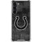 NFL Indianapolis Colts Black & White Galaxy S24 FE Clear Case