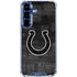 NFL Indianapolis Colts Black & White Galaxy S25 FE Clear Case