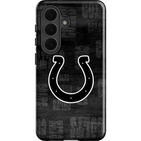 NFL Indianapolis Colts Black & White Galaxy S26 Impact Case