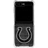 NFL Indianapolis Colts Black & White Galaxy Z Flip6 Clear Case