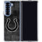 NFL Indianapolis Colts Black & White Galaxy Z Fold6 Clear Case