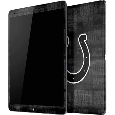 NFL Indianapolis Colts Black & White iPad Skins