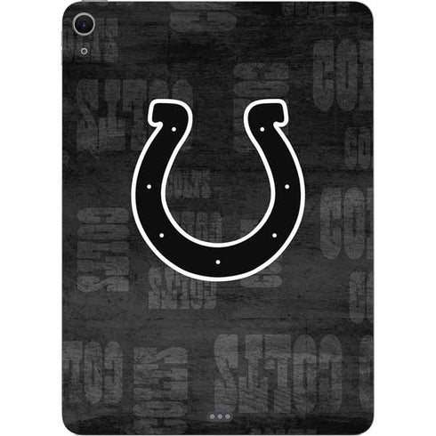 NFL Indianapolis Colts Black & White Apple iPad Air Skin