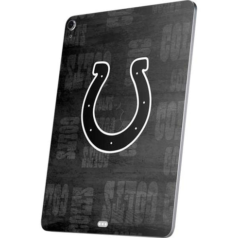 NFL Indianapolis Colts Black & White Apple iPad Air Skin