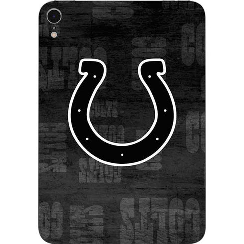 NFL Indianapolis Colts Black & White Apple iPad Mini Skin