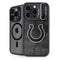 NFL Indianapolis Colts Black & White iPhone 15 Pro Max Kickstand Case