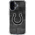 NFL Indianapolis Colts Black & White iPhone 16 Clear Case