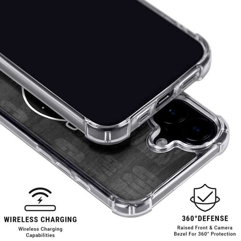 NFL Indianapolis Colts Black & White iPhone 16 Plus MagSafe Case