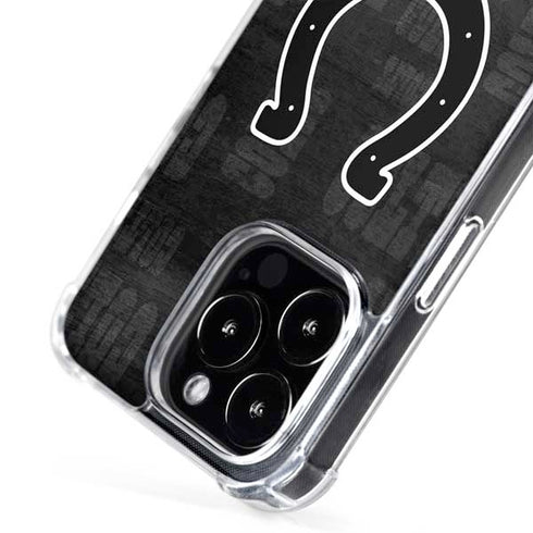 NFL Indianapolis Colts Black & White iPhone 16 Pro Max MagSafe Case