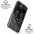 NFL Indianapolis Colts Black & White iPhone 16e Clear Case
