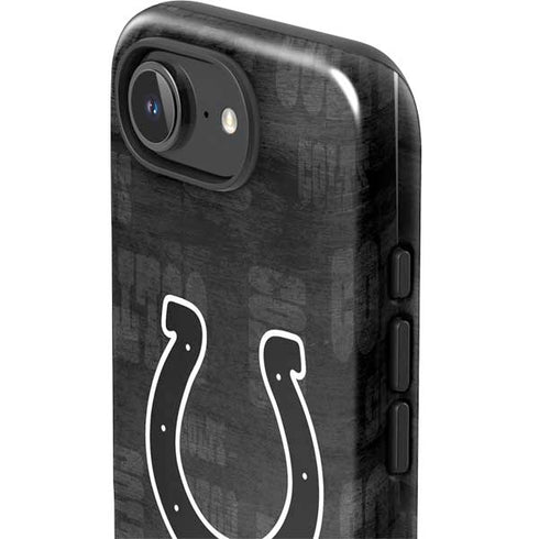 NFL Indianapolis Colts Black & White iPhone 16e Impact Case