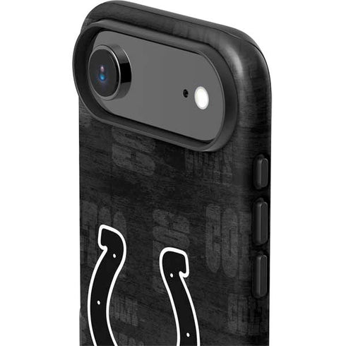 NFL Indianapolis Colts Black & White iPhone 17 Air Impact Case