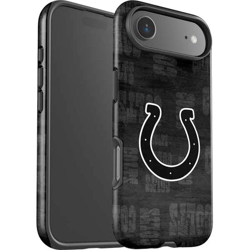 NFL Indianapolis Colts Black & White iPhone 17 Air Impact Case