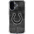 NFL Indianapolis Colts Black & White iPhone 17 Clear Case