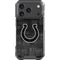 NFL Indianapolis Colts Black & White iPhone 17 Pro Clear Case