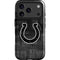 NFL Indianapolis Colts Black & White iPhone 17 Pro Magsafe Impact Case
