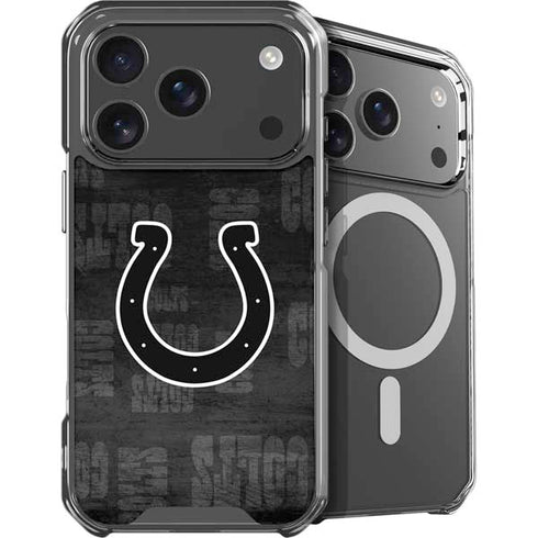 NFL Indianapolis Colts Black & White iPhone 18 Pro Max MagSafe Case