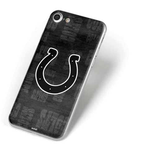 NFL Indianapolis Colts Black & White iPhone 8 Skin