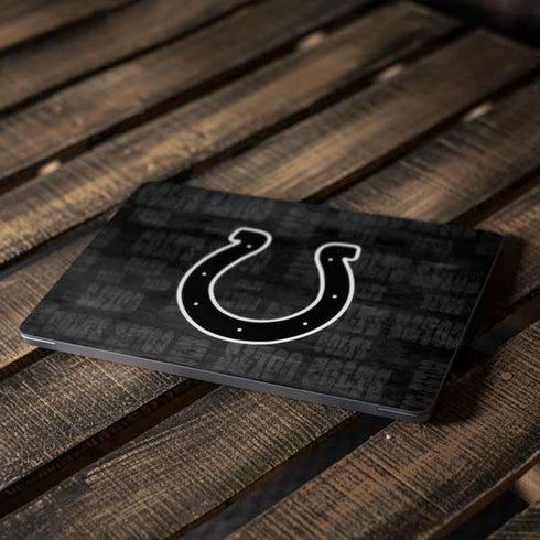 NFL Indianapolis Colts Black & White Apple MacBook Air Skin