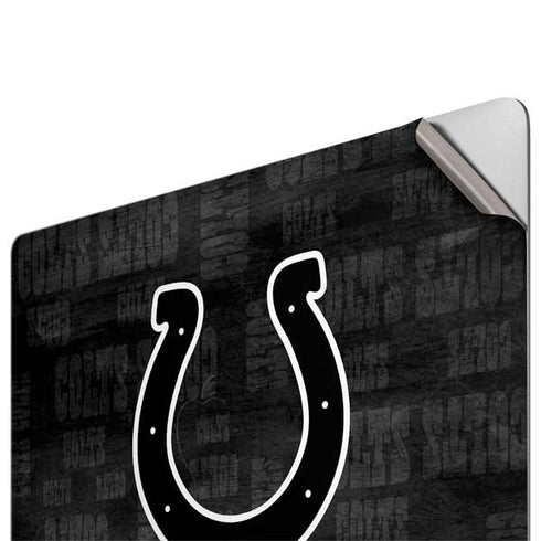 NFL Indianapolis Colts Black & White Apple MacBook Pro 16-inch Skin
