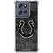 NFL Indianapolis Colts Black & White Moto G 5G (2025) Clear Case