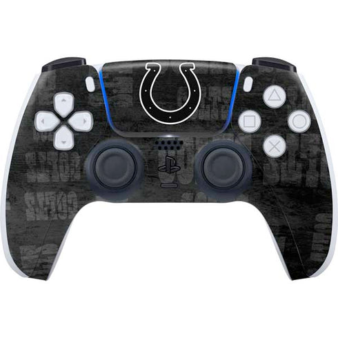 NFL Indianapolis Colts Black & White PlayStation PS5 Skins