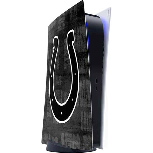 NFL Indianapolis Colts Black & White PlayStation PS5 Skins