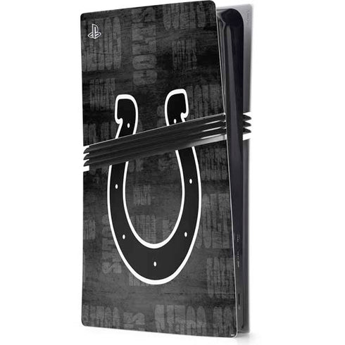 NFL Indianapolis Colts Black & White PlayStation PS5 Skins