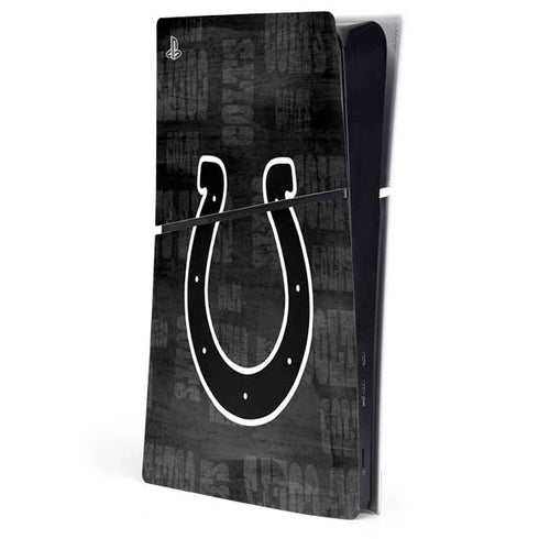 NFL Indianapolis Colts Black & White PlayStation PS5 Skins