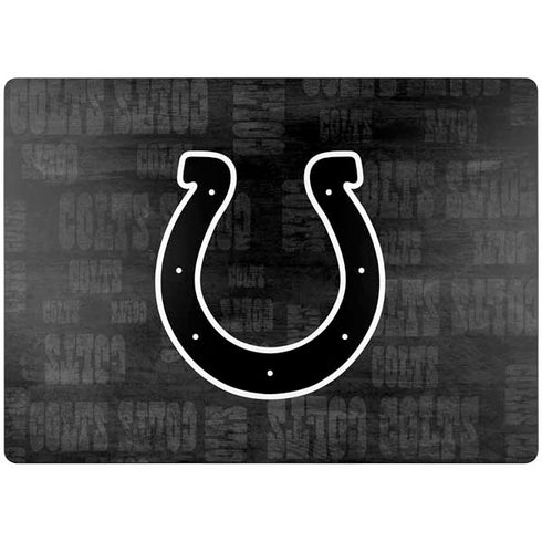 NFL Indianapolis Colts Black & White Surface Laptop 7 13.8in Skin