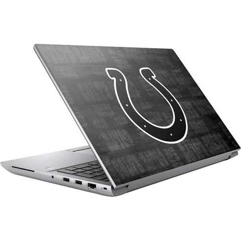 NFL Indianapolis Colts Black & White HP ZBook Fury 16 G10 Skin