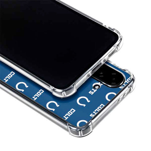 NFL Indianapolis Colts Blitz Series Galaxy A36 5G Clear Case