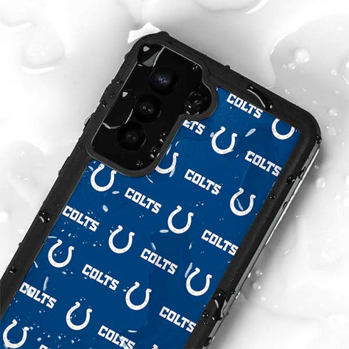 NFL Indianapolis Colts Blitz Series Galaxy S24 Plus Waterproof Case