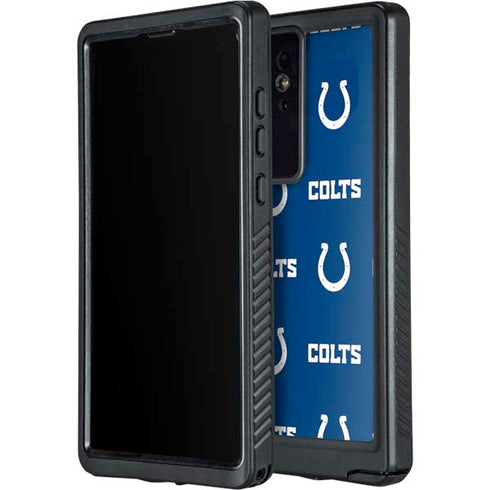 NFL Indianapolis Colts Blitz Series Galaxy S24 Ultra Waterproof Case