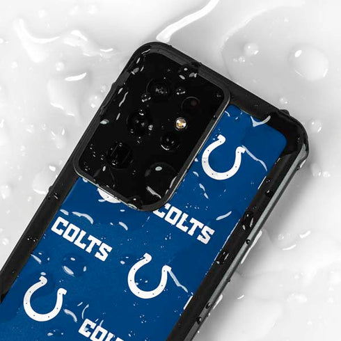 NFL Indianapolis Colts Blitz Series Galaxy S24 Ultra Waterproof Case