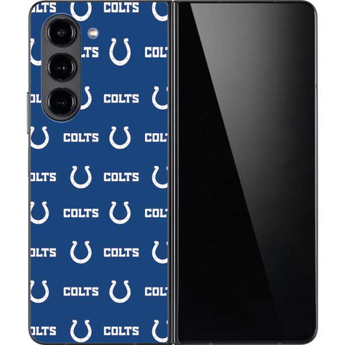 NFL Indianapolis Colts Blitz Series Galaxy Z Fold5 5G Skin