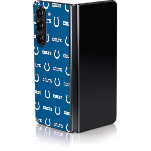 NFL Indianapolis Colts Blitz Series Galaxy Z Fold5 5G Skin