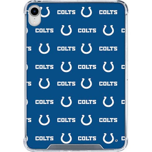 NFL Indianapolis Colts Blitz Series iPad 11th Gen (2025) Clear Case