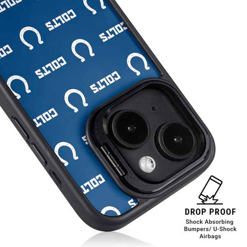 NFL Indianapolis Colts Blitz Series iPhone 14 Plus Kickstand Case