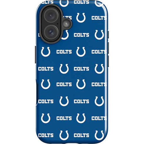 NFL Indianapolis Colts Blitz Series iPhone 16 Impact Case