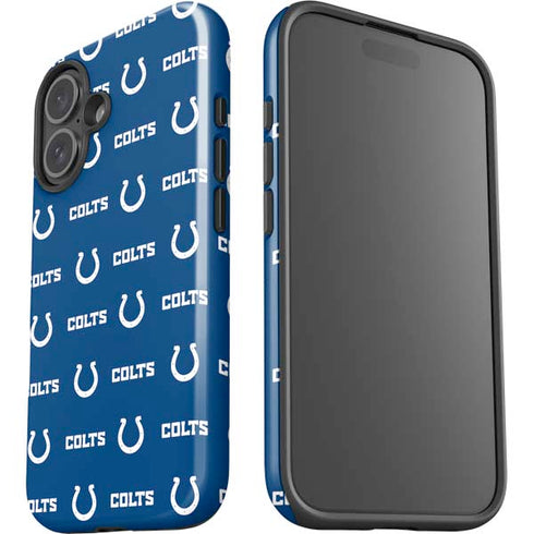 NFL Indianapolis Colts Blitz Series iPhone 16 Impact Case