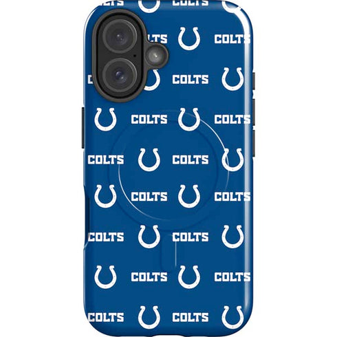 NFL Indianapolis Colts Blitz Series iPhone 16 Magsafe Impact Case