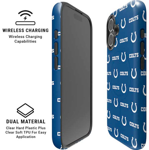 NFL Indianapolis Colts Blitz Series iPhone 16 Magsafe Impact Case