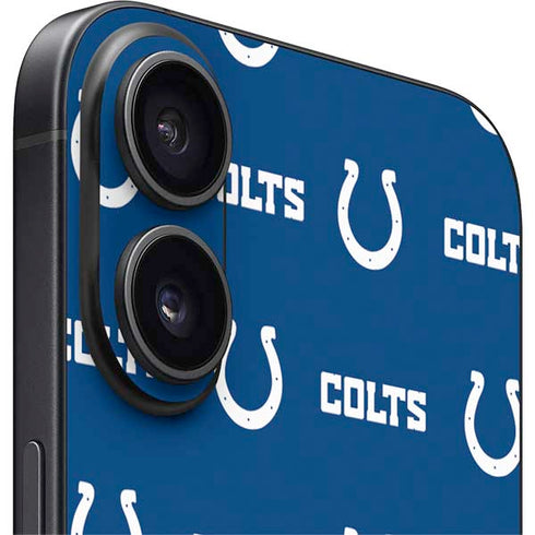 NFL Indianapolis Colts Blitz Series iPhone 16 Plus Skin