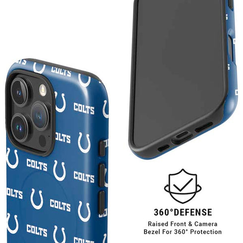 NFL Indianapolis Colts Blitz Series iPhone 16 Pro Magsafe Impact Case